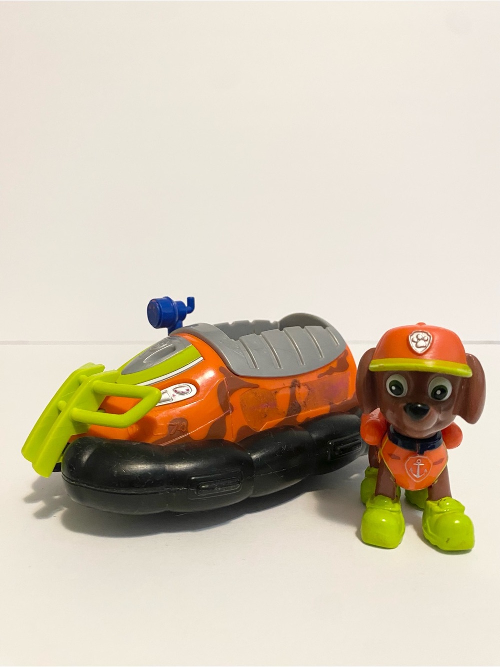 Paw Patrol Zuma Pup + Vehicle Jungle Rescue Camo Car Toy Orange Water Puopy Dog